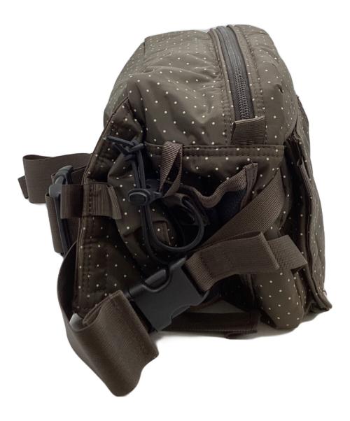 HEAD PORTER（ヘッドポーター）HEAD PORTER (ヘッドポーター) ドット柄ウエストバッグ / ショルダーバック ブラウン サイズ:-の古着・服飾アイテム