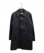 PAUL SMITHポールスミス）の古着「ステンカラーコート」｜ブラック
