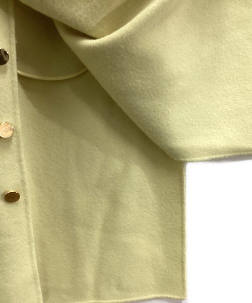 GRACE CLASS（グレースクラス）GRACE CLASS (グレースクラス) リバーウール トレンチコート/02214 61071 イエロー サイズ:36の古着・服飾アイテム