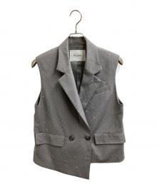 Diagram（ダイアグラム）の古着「イレヘムビジュージレジャケット/03251 57399」｜グレー