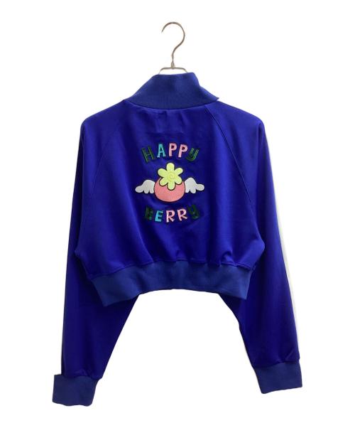 HEIHEI（ヘイヘイ）HEIHEI (ヘイヘイ) HAPPY BERRY (ハッピーベリー) トラックジャケット / パラダイス・キス ブルー サイズ:FREEの古着・服飾アイテム