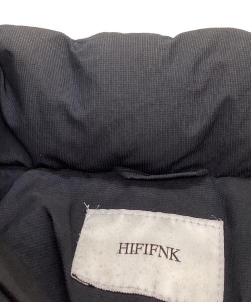 HIFIFNK（ハイファイファンク）HIFIFNK (ハイファイファンク) ダウンジャケット ブラック サイズ:50の古着・服飾アイテム