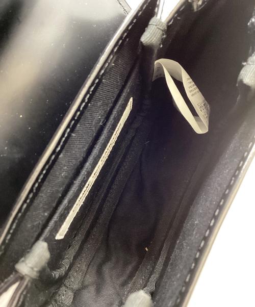 COMME des GARCONS COMME des GARCONS（コムデギャルソン コムデギャルソン）COMME des GARCONS COMME des GARCONS (コムデギャルソン コムデギャルソン) Mini Saddlebag / ミニサドルバッグ / RJ-K 201 / 22AW ブラックの古着・服飾アイテム