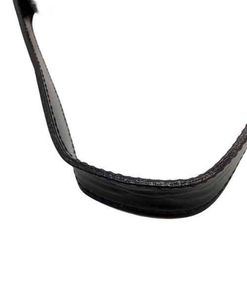 COMME des GARCONS COMME des GARCONS（コムデギャルソン コムデギャルソン）COMME des GARCONS COMME des GARCONS (コムデギャルソン コムデギャルソン) Mini Saddlebag / ミニサドルバッグ / RJ-K 201 / 22AW ブラックの古着・服飾アイテム