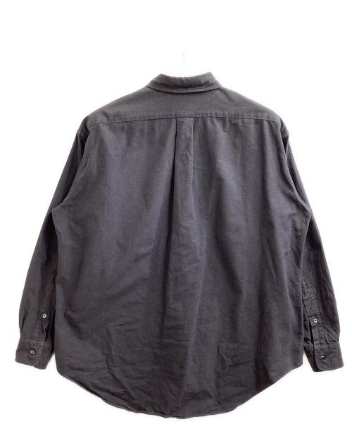 Graphpaper（グラフペーパー）Graphpaper (グラフペーパー) Oxford L/S B.D Box Shirt / オックスフォード ボタンダウンシャツ グレー サイズ:1の古着・服飾アイテム