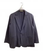 AURALEEオーラリー）の古着「HARD TWIST WOOL DOBBY JACKET/A9SJ01KW」｜ネイビー