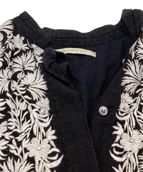 ne quittez pas（ヌキテパ）ne quittez pas (ヌキテパ) エンブロイダリー ワンピース  / 刺繍ワンピース / 010412GA3 ブラック サイズ:表記なしの古着・服飾アイテム