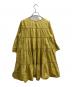 ne quittez pas (ヌキテパ) ティアードワンピース / 10482501FS イエロー サイズ:記載無し：6000円
