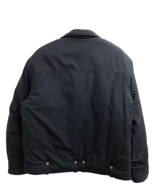 ROUGH AND RUGGED（ラフアンドラゲッド）ROUGH AND RUGGED　 (ラフアンドラゲッド) ナイロンダブルライダースジャケット / プリマロフトジャケット / 23AW ブラック サイズ:3の古着・服飾アイテム