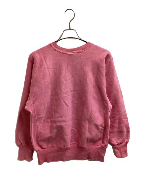 Champion REVERSE WEAVE（チャンピオン リバース ウィーブ）Champion REVERSE WEAVE (チャンピオン リバース ウィーブ) リバースウィーブスウェット / 刺繍タグ / 90s / USA製 ピンク サイズ:Lの古着・服飾アイテム