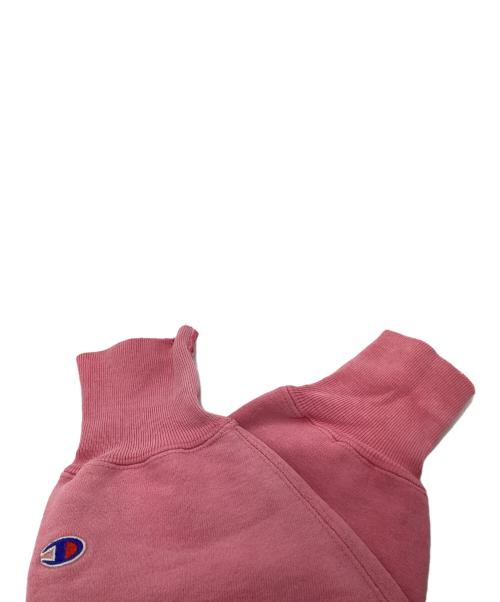 Champion REVERSE WEAVE（チャンピオン リバース ウィーブ）Champion REVERSE WEAVE (チャンピオン リバース ウィーブ) リバースウィーブスウェット / 刺繍タグ / 90s / USA製 ピンク サイズ:Lの古着・服飾アイテム