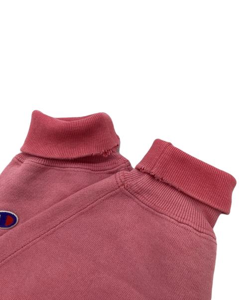 Champion REVERSE WEAVE（チャンピオン リバース ウィーブ）Champion REVERSE WEAVE (チャンピオン リバース ウィーブ) リバースウィーブスウェット / 刺繍タグ / 90s / USA製 ピンク サイズ:Lの古着・服飾アイテム