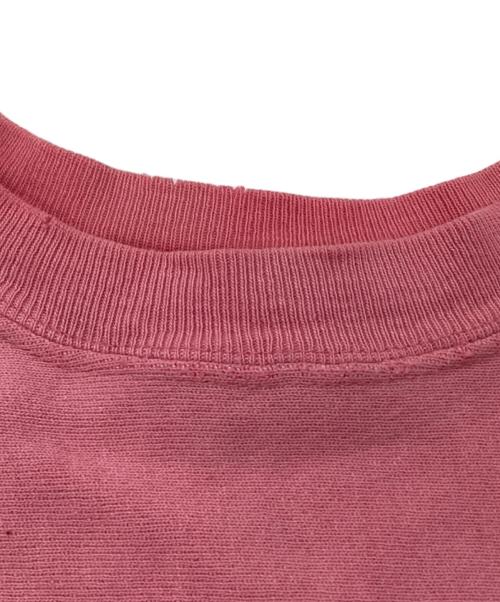 Champion REVERSE WEAVE（チャンピオン リバース ウィーブ）Champion REVERSE WEAVE (チャンピオン リバース ウィーブ) リバースウィーブスウェット / 刺繍タグ / 90s / USA製 ピンク サイズ:Lの古着・服飾アイテム
