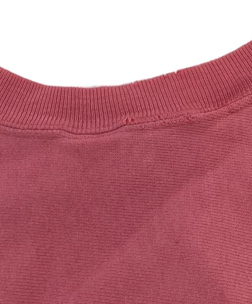 Champion REVERSE WEAVE（チャンピオン リバース ウィーブ）Champion REVERSE WEAVE (チャンピオン リバース ウィーブ) リバースウィーブスウェット / 刺繍タグ / 90s / USA製 ピンク サイズ:Lの古着・服飾アイテム