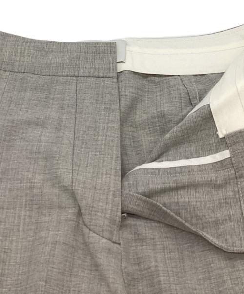3.1 phillip lim（スリーワンフィリップリム）3.1 phillip lim (スリーワンフィリップリム) Wool Chambray Wide Leg Trouser　P202-5448CBR グレー サイズ:00の古着・服飾アイテム