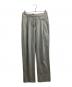 3.1 phillip lim（スリーワンフィリップリム）の古着「Wool Chambray Wide Leg Trouser　P202-5448CBR」｜グレー