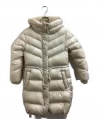 WOOLRICHウールリッチ）の古着「Aliquippa puffy long down jacket / アリキッパ パフィーロングダウンジャケット / WWOU0719」｜アイボリー