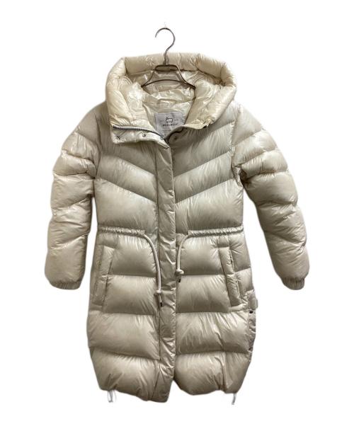 WOOLRICH（ウールリッチ）WOOLRICH (ウールリッチ) Aliquippa puffy long down jacket / アリキッパ パフィーロングダウンジャケット / WWOU0719 アイボリー サイズ:Sの古着・服飾アイテム