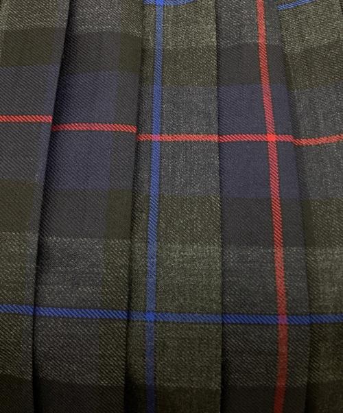 O'NEIL OF DUBLIN（オニールオブダブリン）O'NEIL OF DUBLIN (オニールオブダブリン) Charpentier de Vaisseau (シャルパンティエ ドゥ ヴェッソ) プリーツスカート/Charpentier de Vaisseau ネイビー サイズ:FREEの古着・服飾アイテム