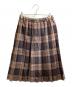 O'NEIL OF DUBLIN (オニールオブダブリン) Charpentier de Vaisseau (シャルパンティエ ドゥ ヴェッソ) プリーツスカート/Charpentier de Vaisseau ブラウン サイズ:FREE：9000円