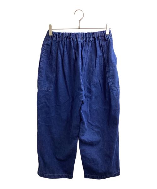 homspun（ホームスパン）homspun (ホームスパン) 10オンスデニムギャザーパンツ / 252-3403 インディゴ サイズ:Mの古着・服飾アイテム