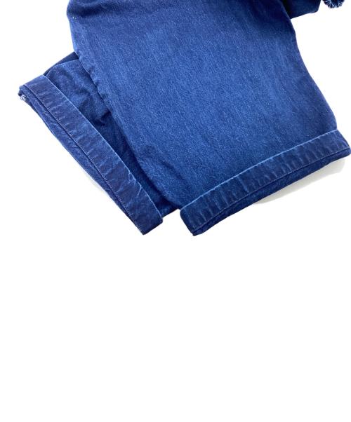 homspun（ホームスパン）homspun (ホームスパン) 10オンスデニムギャザーパンツ / 252-3403 インディゴ サイズ:Mの古着・服飾アイテム