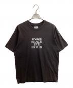 thisisneverthat×BlackEyePatchディスイズネバーザット×ブラックアイパッチ）の古着「プリントTシャツ」｜ブラック