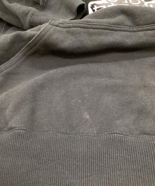 THE BLACK EYE PATCH（ブラックアイパッチ）THE BLACK EYE PATCH (ブラックアイパッチ) KANJI LABEL HOODIE / 漢字ラベルパーカー / プルオーバーパーカー ブラック サイズ:Lの古着・服飾アイテム