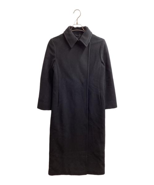 JIL SANDER（ジルサンダー）JIL SANDER (ジルサンダー) フラップウールコート ブラック サイズ:34の古着・服飾アイテム