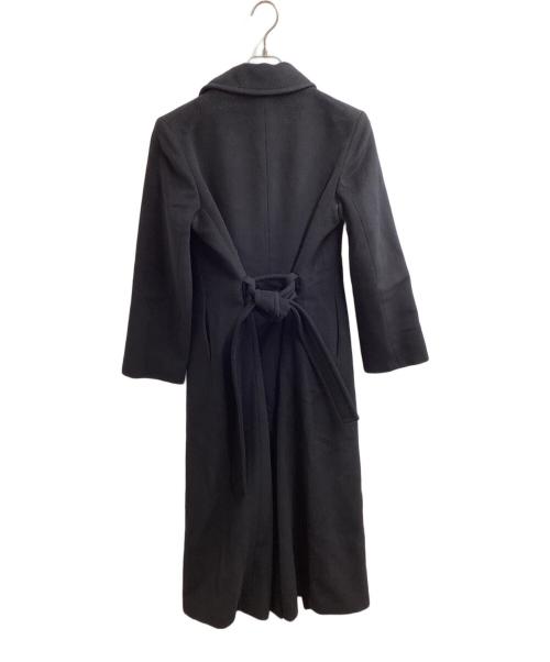 JIL SANDER（ジルサンダー）JIL SANDER (ジルサンダー) フラップウールコート ブラック サイズ:34の古着・服飾アイテム