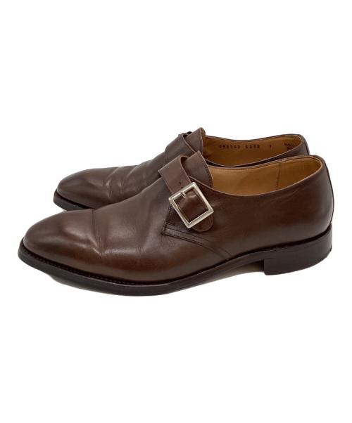 berwick（バーウィック）berwick (バーウィック) シングルモンクストラップレザーシューズ / VELEDB / 5232 ブラウン サイズ:26の古着・服飾アイテム