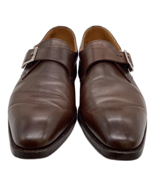 berwick（バーウィック）berwick (バーウィック) シングルモンクストラップレザーシューズ / VELEDB / 5232 ブラウン サイズ:26の古着・服飾アイテム