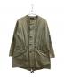 Varde77　（バルデセブンティセブン）の古着「ノーカラーコート / 日本製 / MADE IN JAPAN」｜カーキ