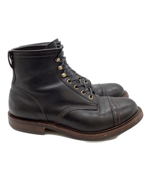 RRL（ダブルアールエル）RRL (ダブルアールエル) BOWERY BOOTS / バウリーブーツ / Made in England / イングランド製 ブラック サイズ:9の古着・服飾アイテム