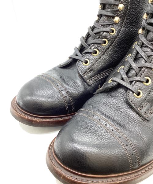 RRL（ダブルアールエル）RRL (ダブルアールエル) BOWERY BOOTS / バウリーブーツ / Made in England / イングランド製 ブラック サイズ:9の古着・服飾アイテム