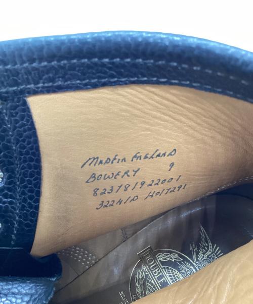 RRL（ダブルアールエル）RRL (ダブルアールエル) BOWERY BOOTS / バウリーブーツ / Made in England / イングランド製 ブラック サイズ:9の古着・服飾アイテム