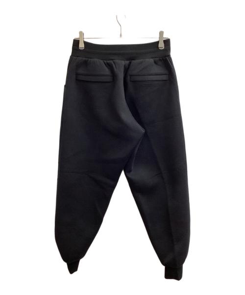 FUMITO GANRYU（フミトガンリュウ）FUMITO GANRYU (フミトガンリュウ) ダンボールニット ラウンジ テーパード スウェットパンツ / 日本製 ブラック サイズ:1の古着・服飾アイテム