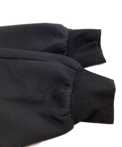 FUMITO GANRYU（フミトガンリュウ）FUMITO GANRYU (フミトガンリュウ) ダンボールニット ラウンジ テーパード スウェットパンツ / 日本製 ブラック サイズ:1の古着・服飾アイテム