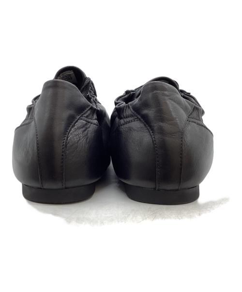 6CRAYON DESIGN（シックスクレヨン）6CRAYON DESIGN (シックスクレヨン) Tabi Leather Slip-On Sneakers / タビレザースリッポンスニーカー / 6C-TB-2025 ブラック サイズ:29の古着・服飾アイテム