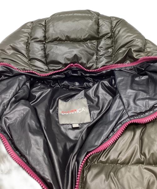 DUVETICA（デュベティカ）DUVETICA (デュベティカ) ACE DOWN COAT GRAY / エース ダウンコート グレー / D.1140.00/1035.R / Made in Bulgaria / ブルガリア製 グレー サイズ:40の古着・服飾アイテム