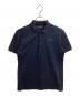 ZERO HALLIBURTON（ゼロ ハリバートン）の古着「鹿の子ポロシャツ / S/S POLO SHIRT / 82101 / MADE IN JAPAN」｜ネイビー