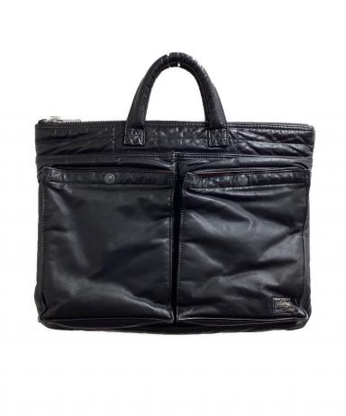 中古・古着通販】PORTER (ポーター) TANKER LEATHER BRIEFCASE