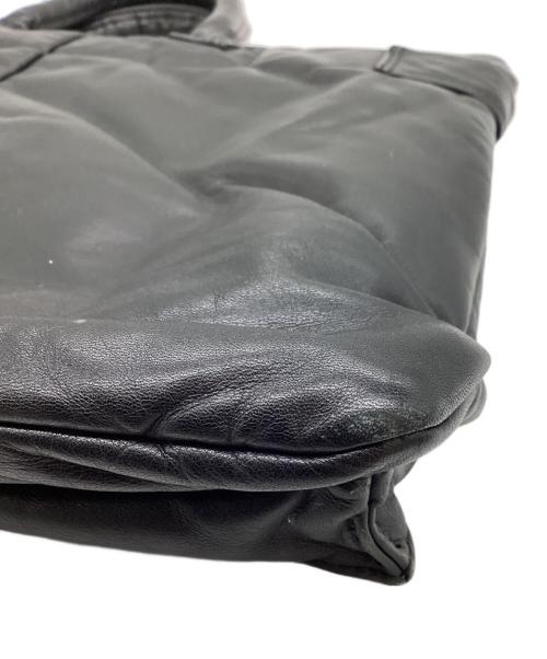 PORTER（ポーター）PORTER (ポーター) TANKER LEATHER  BRIEFCASE / タンカー レザー ブリーフケース / 383-08798 ブラックの古着・服飾アイテム