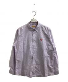 HUMAN MADE（ヒューマンメイド）の古着「OXFORD BD L/S SHIRT / オックスフォード ボタンダウンシャツ / 25AW」｜パープル
