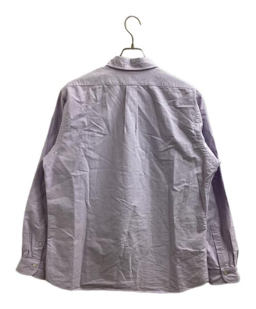 HUMAN MADE（ヒューマンメイド）HUMAN MADE (ヒューマンメイド) OXFORD BD L/S SHIRT / オックスフォード ボタンダウンシャツ / 25AW パープル サイズ:XLの古着・服飾アイテム