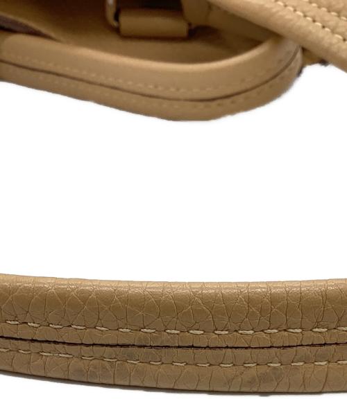 PRADA（プラダ）PRADA (プラダ) ヴィッテロダイノレザー トートバッグ / Vitello Dino Leather Tote Bag ブラウンの古着・服飾アイテム