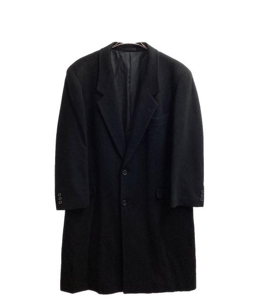 MODA REGENCE（モダ レジャンス）MODA REGENCE (モダ レジャンス) カシミヤチェスターコート / カシミヤ100％ / 日本製 ブラック サイズ:Lの古着・服飾アイテム