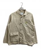 WHIMSYウィムジー）の古着「FACTORY JACKET / ファクトリージャケット / WMS-24SS3-004」｜ベージュ
