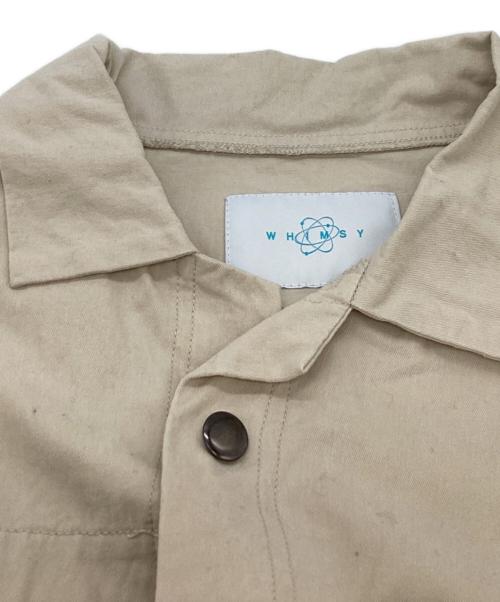WHIMSY（ウィムジー）WHIMSY (ウィムジー) FACTORY JACKET / ファクトリージャケット / WMS-24SS3-004 ベージュ サイズ:Lの古着・服飾アイテム