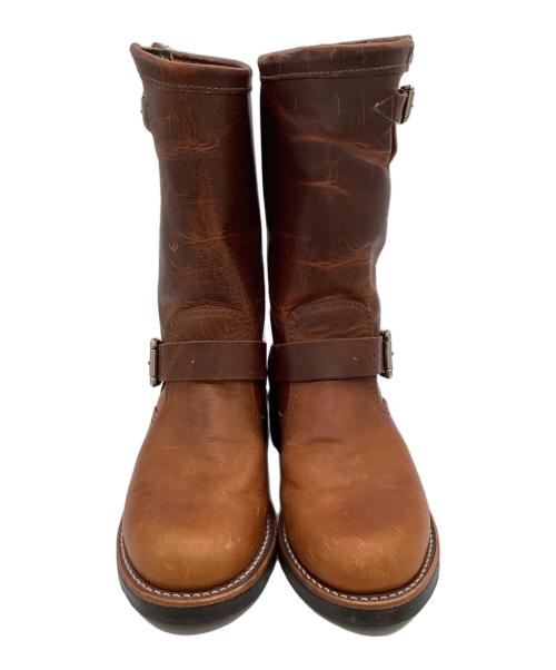 CHIPPEWA（チペワ）CHIPPEWA (チペワ) Women's 11inch Original Engineer / エンジニアブーツ / USA製 ブラウン サイズ:6Mの古着・服飾アイテム